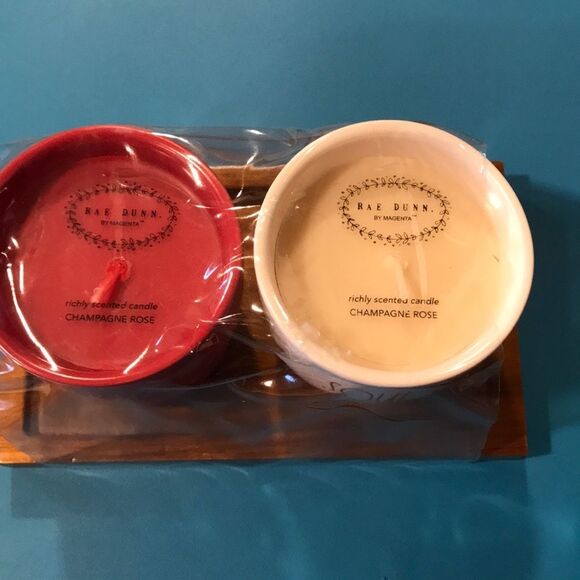 NWT Rae Dunn candles and tray - Picture 4 of 5
